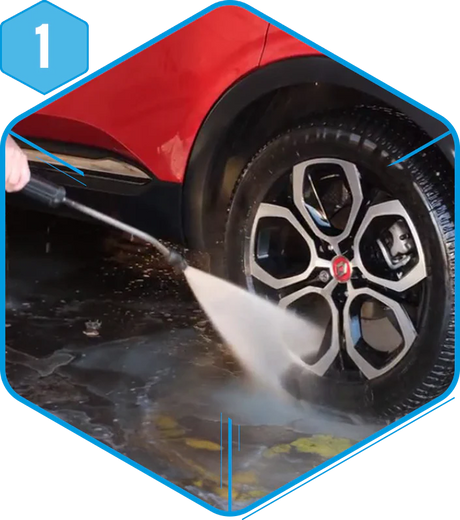 1. Подготви гумите